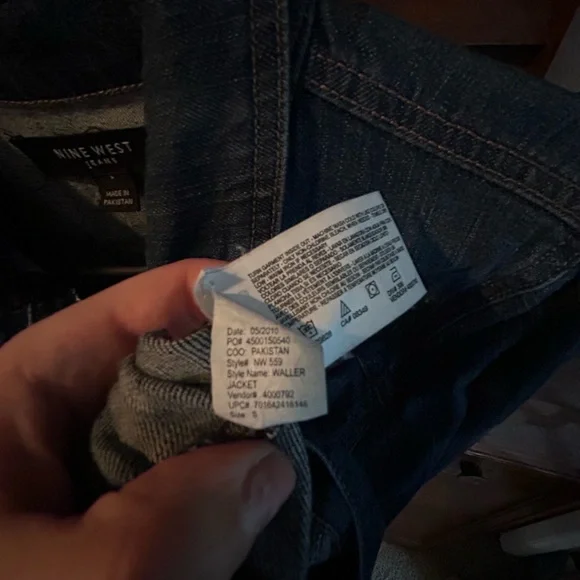 Nine West Denim Jacket - Size Small - Picture 6 of 7